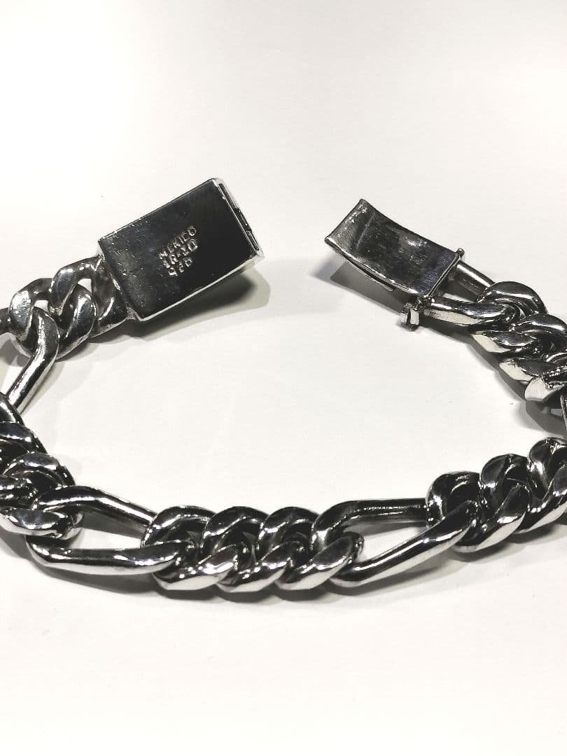シルバー チェーンブレスレット メキシコ製