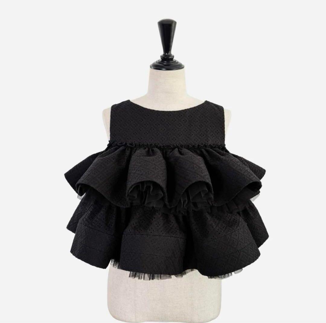 BLOOM cotton lace tops シェリエ　sheller