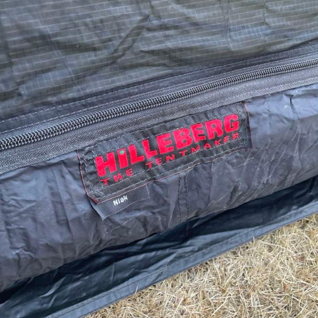 HILLEBERG NIAK 1.5 グリーン　フットプリント付き
