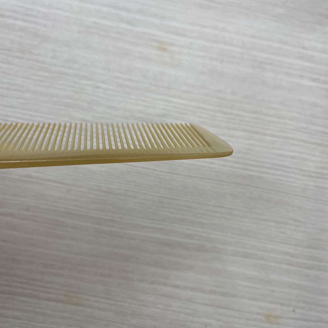 【新品・未使用】　本水牛　中荒　16目　ブロース　刈り上げ　マルヤ　手付き　理容