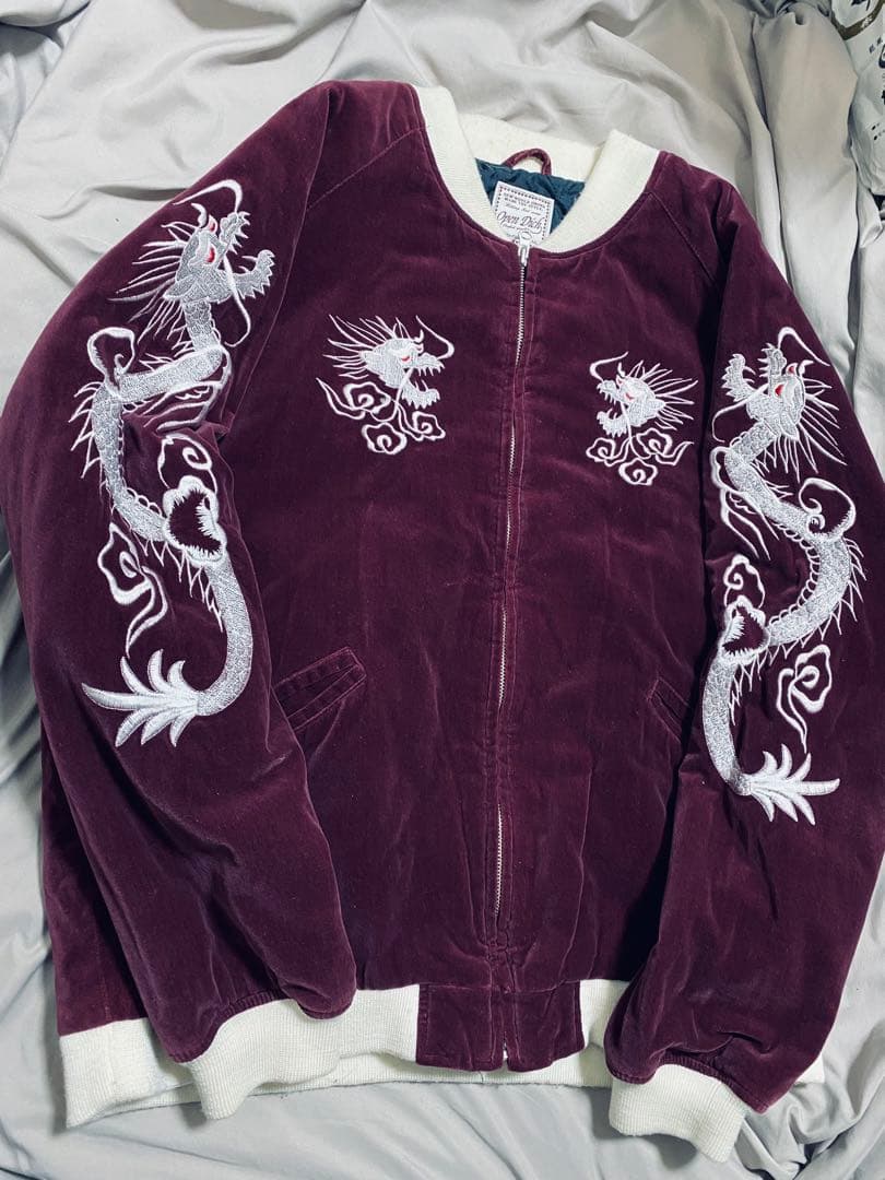 OPEN DICH archive 日本 限定龍 スカジャン unisex 美品