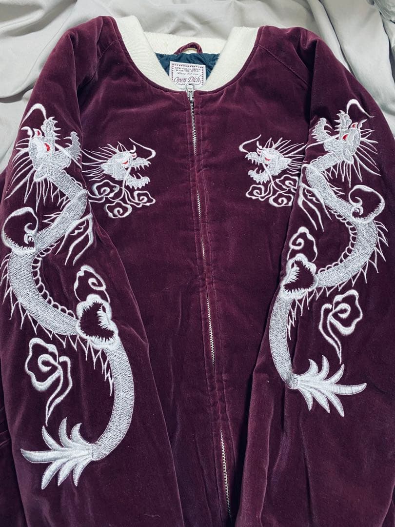 OPEN DICH archive 日本 限定龍 スカジャン unisex 美品