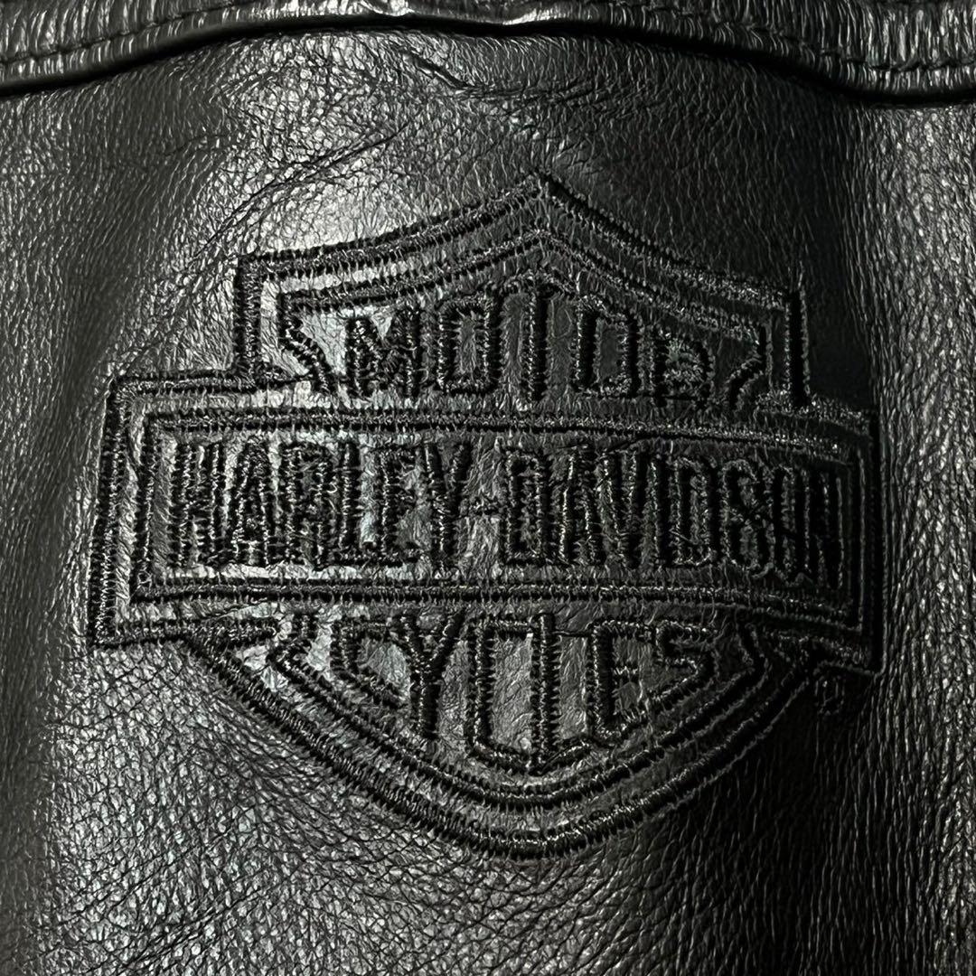 たくみF221【HARLEY-DAVIDSON】レザージャケット【2XL】
