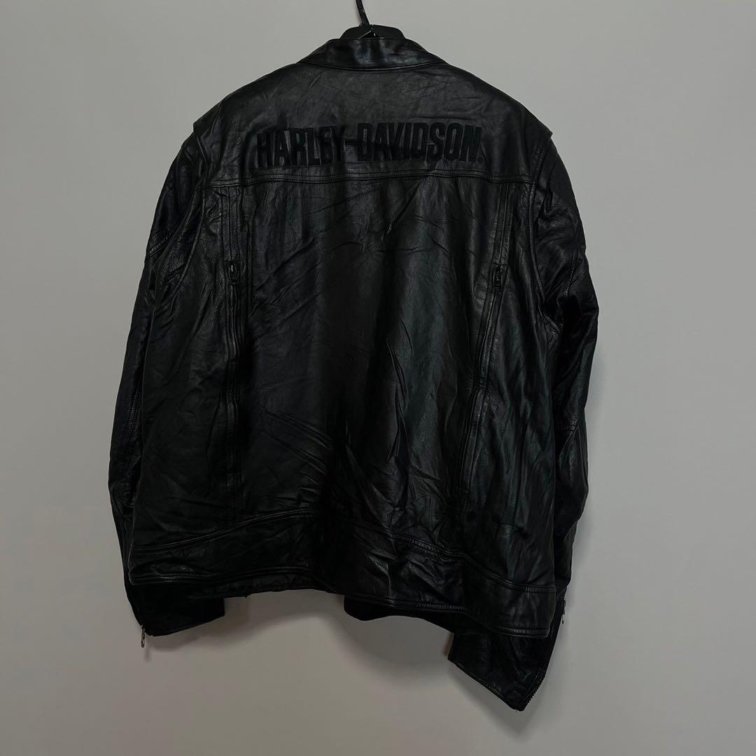 たくみF221【HARLEY-DAVIDSON】レザージャケット【2XL】
