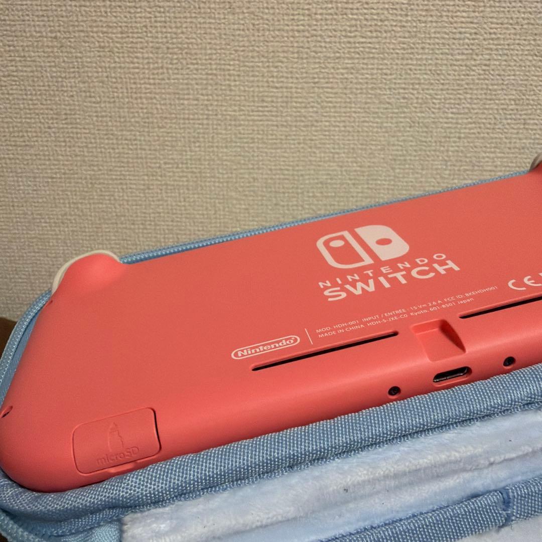 【超美品、ほぼ未使用】Nintendo Switch Lite ピンク 本体