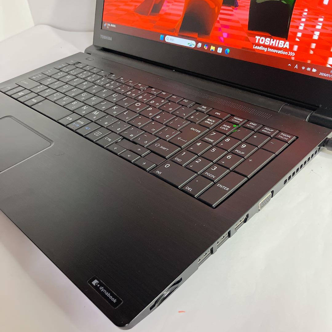 【 i7×16GB×SSD500GB 】dynabook Win11 ノートPC