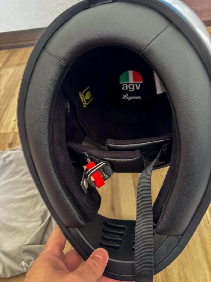 【未使用美品】AGV X101 ホワイト XL バイザー付き ヘルメット