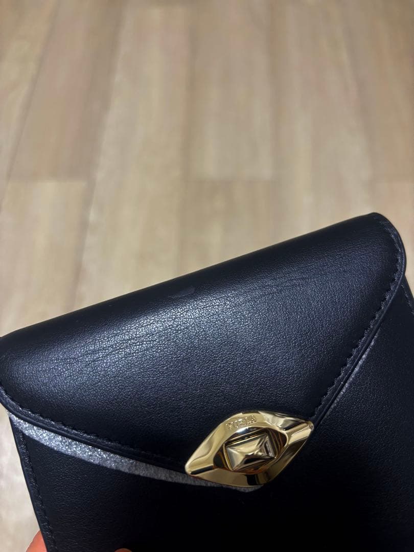 ☆*♪様 早い者勝ち！【FURLA】フルラ 二つ折り財布 黒 新品