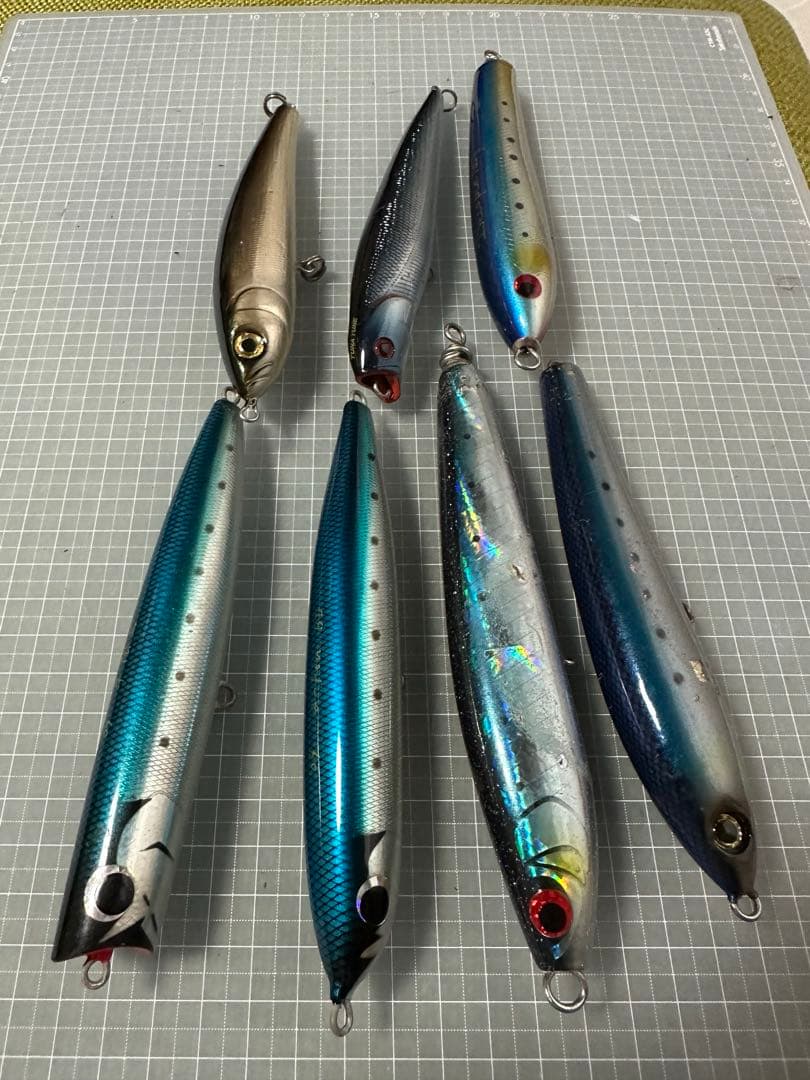 青物トップルアー　7点セット