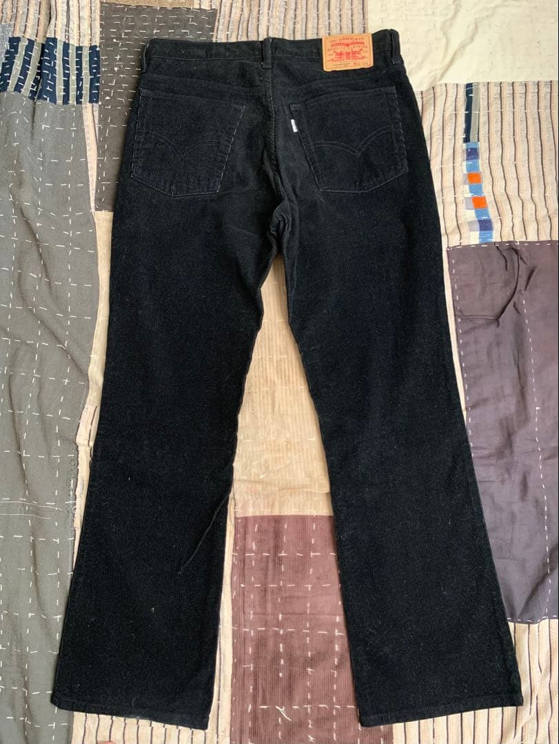 2000年製 levi's 517 vtg コーデュロイ パンツ ブラック 黒