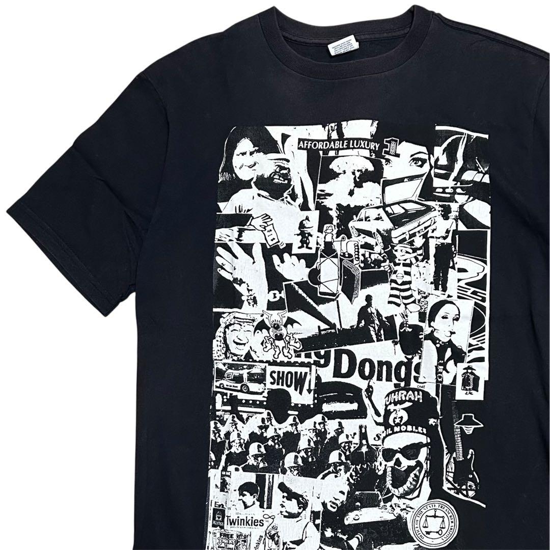 希少 Supreme × Skull Skates コラボT ブラック XL