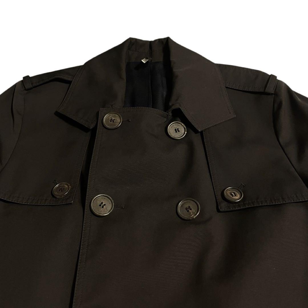 Dior homme エディ期 トレンチコート ブラック