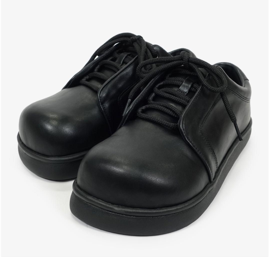 Racbaki ラクバキ コートスニーカー 黒 M(23.5〜24.0cm)美品