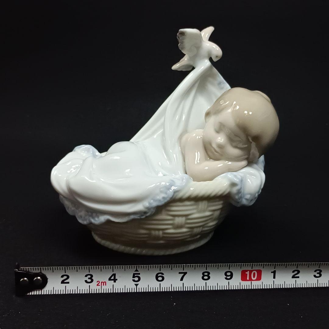 【美品】リヤドロ My Dream 僕の夢 フィギュリン 天使