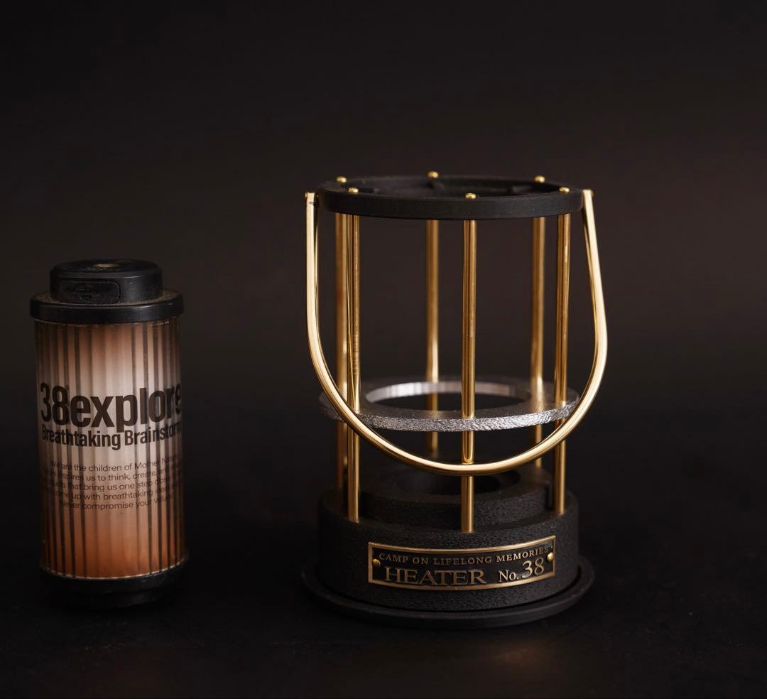 ライト・ランタン heater38 BLACK