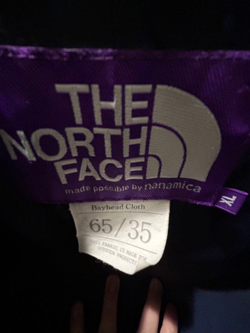 THE NORTH FACE ステンカラーコート　ナナミカ ネイビー