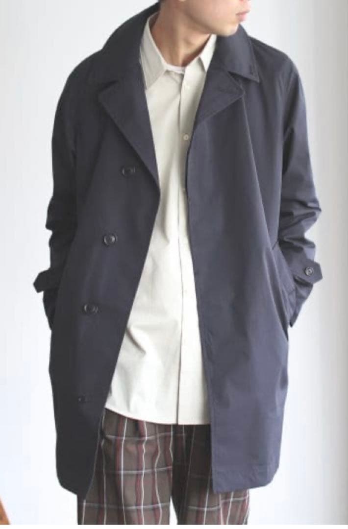 THE NORTH FACE ステンカラーコート　ナナミカ ネイビー