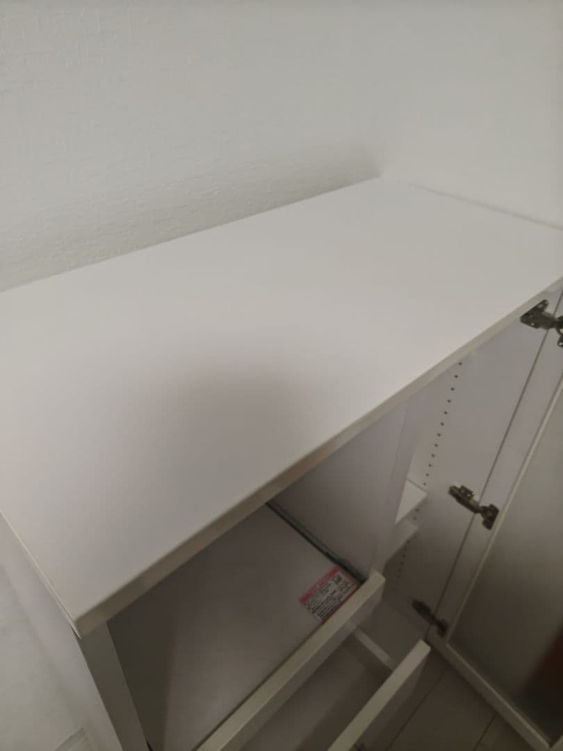 ニトリ 食器棚 キッチンボード コパン T 80MRB-WH