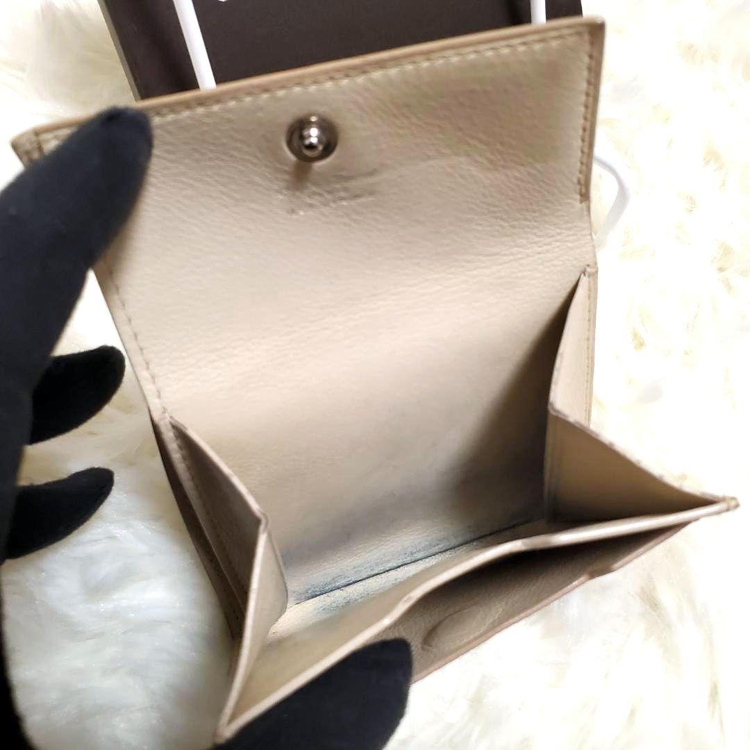 美品 カミーユフォルネ 希少 リザード ケース 箱付き ベージュ 定番人気