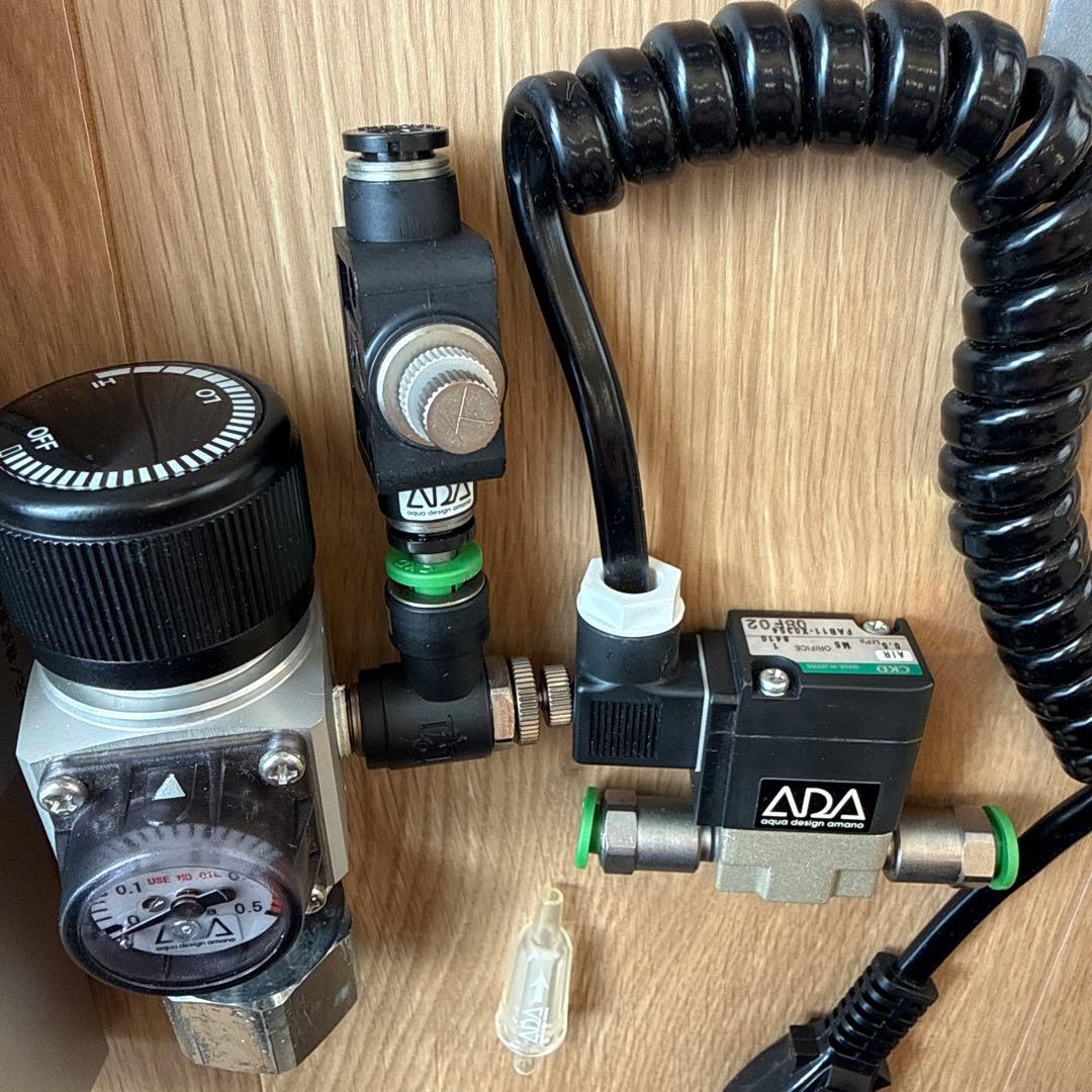 ADA EL-VALVE CO2スピードレギュレーター セット