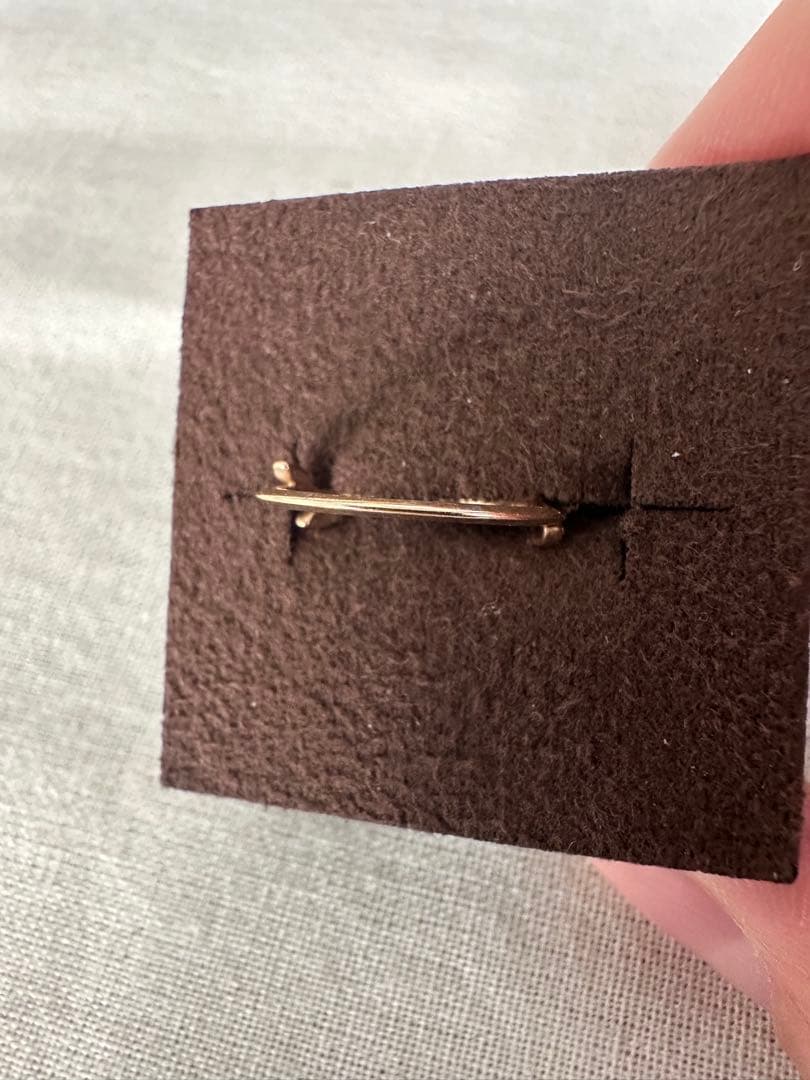 専用ページ‼️ agete アガット　K10 5号　廃盤　月桂樹　ローレルリーフ