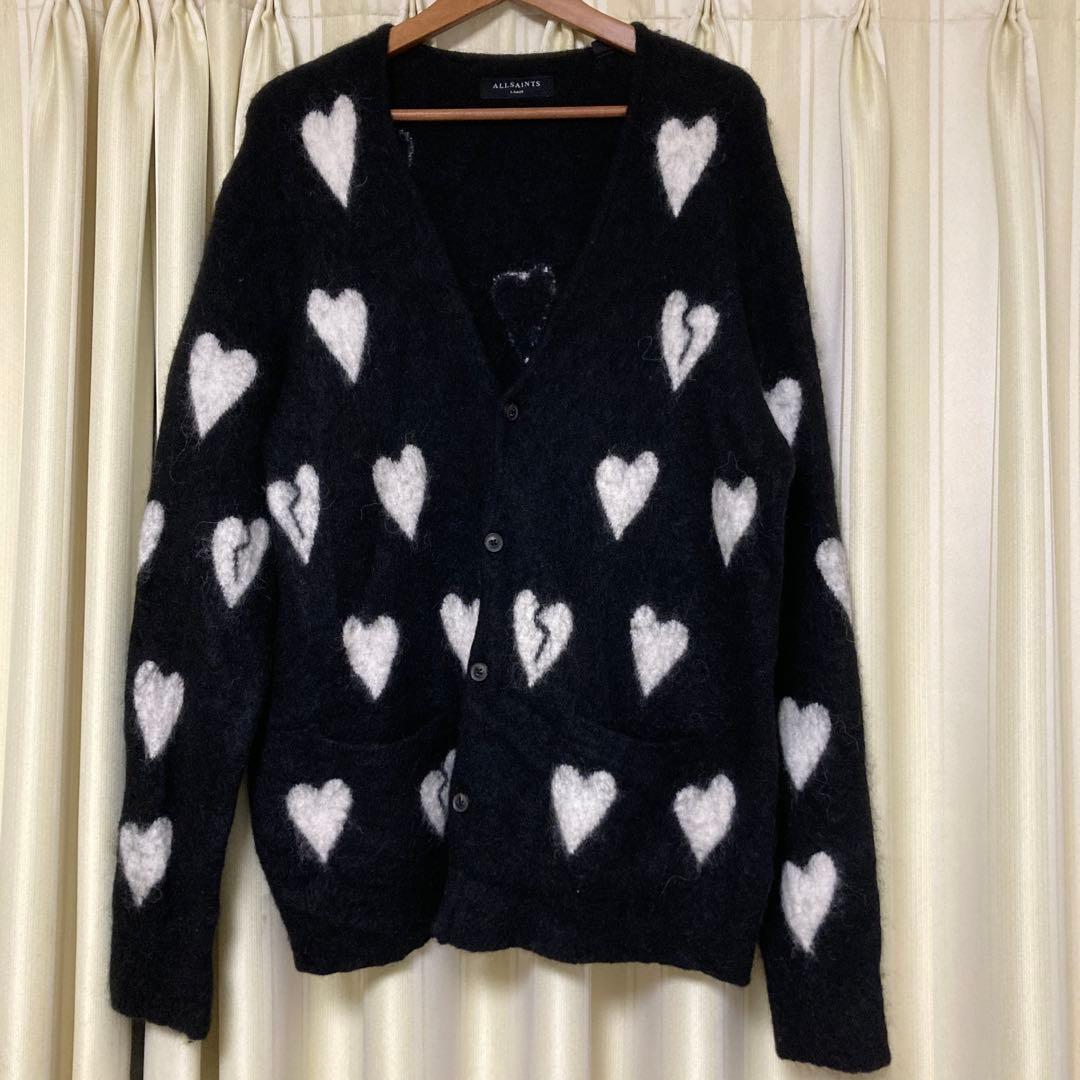 ALLSAINTS アルパカ　カーディガン モヘア　カート　ウール　ニット