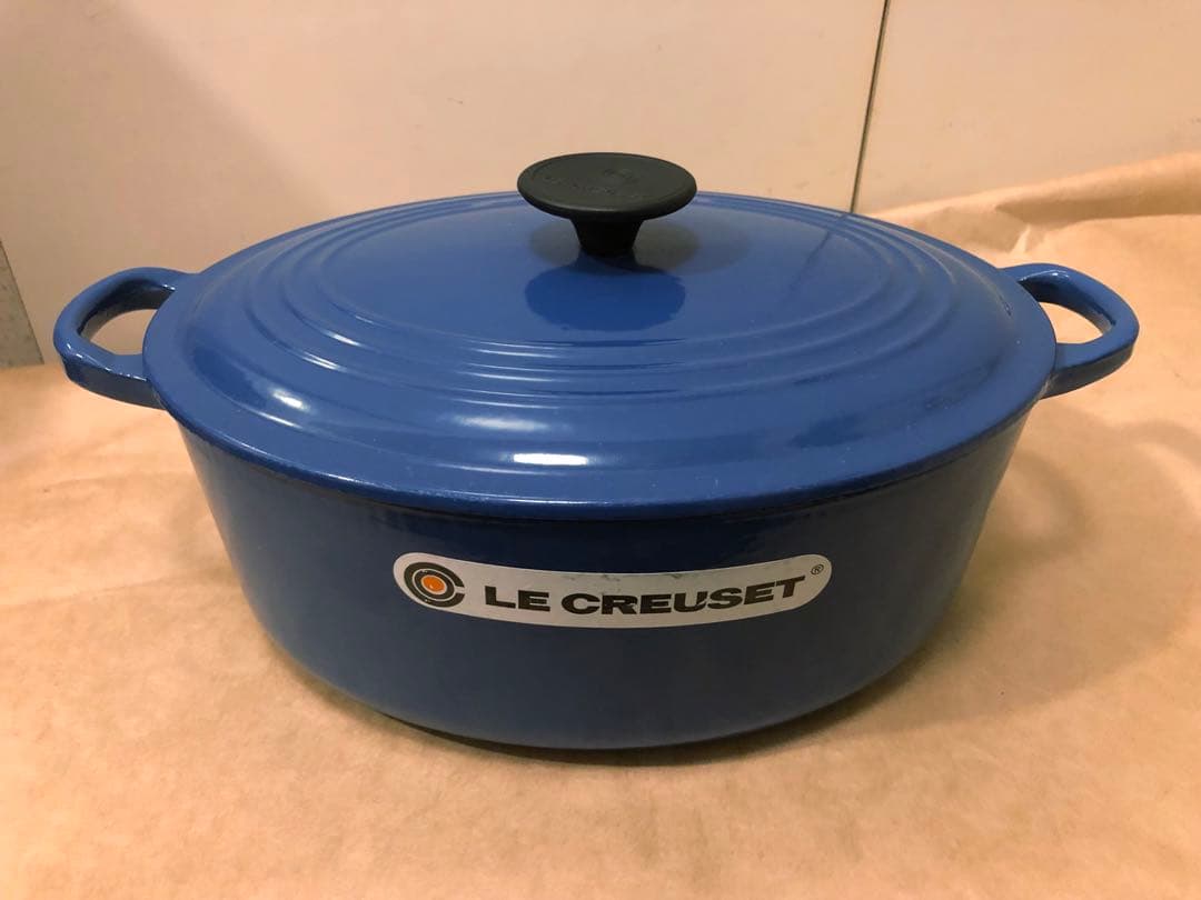 未使用　ル・クルーゼ　ココットオーバル　27cm 両手なべ