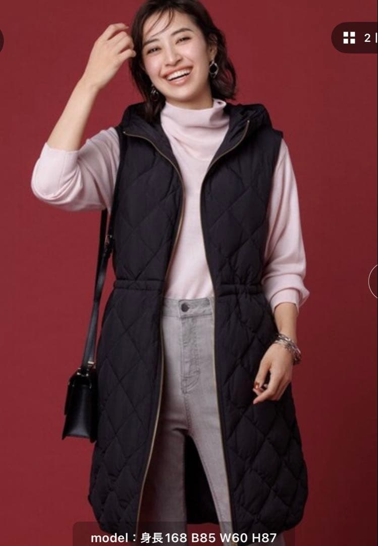 UNIFILO TAION×UNIFILO フード付きジレ