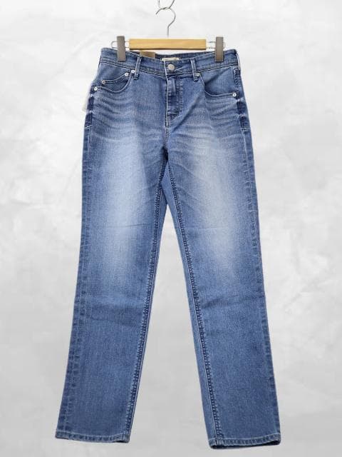 未使用 ヤヌーク YANUK スリムテーパード デニムパンツ ジーンズ 26