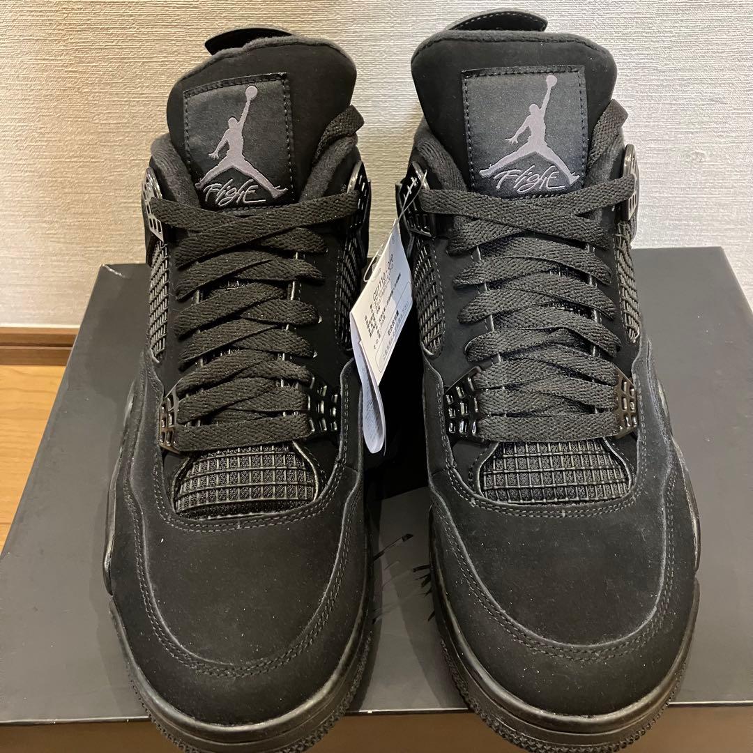 柊音2020年製 AIR JORDAN 4 RETRO BLACK CAT