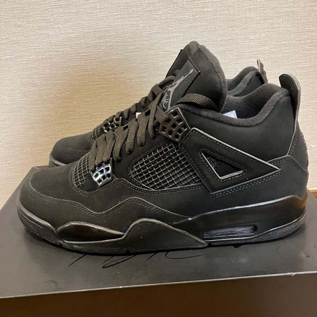 柊音2020年製 AIR JORDAN 4 RETRO BLACK CAT