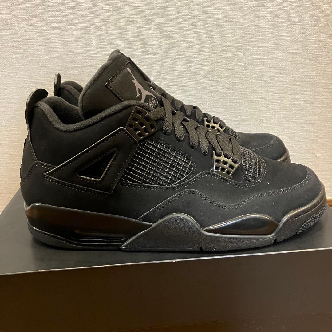 柊音2020年製 AIR JORDAN 4 RETRO BLACK CAT