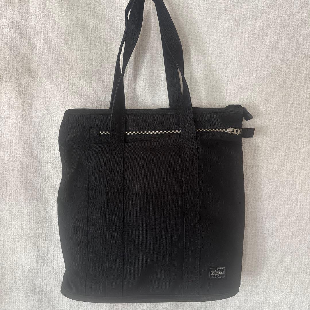 【使いやすい】PORTER デニム トート ポーター A4 ジップ デニム