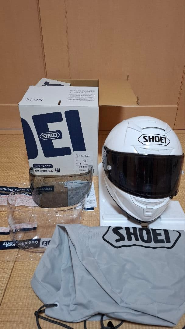 訳あり 新品 2022年製 X-FOURTEEN X-14 Mサイズ ホワイト