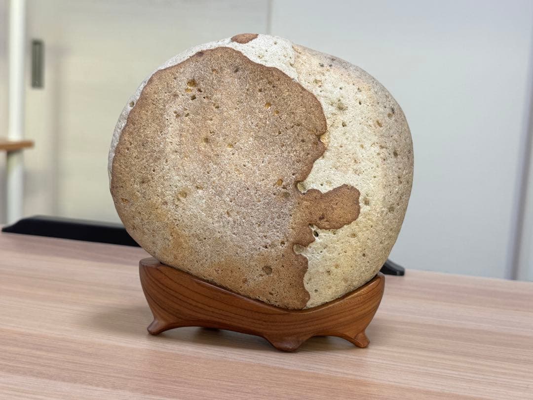 日本一美しい川の石 仁淀川石 ウブ 水石 紋様石 鑑賞石 自然石 銘石 天然石