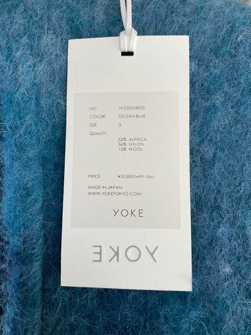 【美品】YOKE / GRADATION JACQUARD CARDIGAN 3