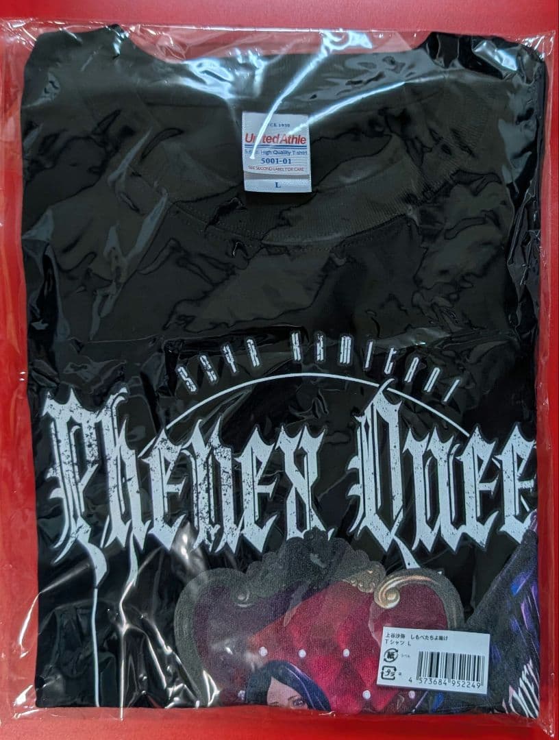 【新商品】 スターダム　上谷沙弥　しもべたちよ跪け　Tシャツ　Lサイズ