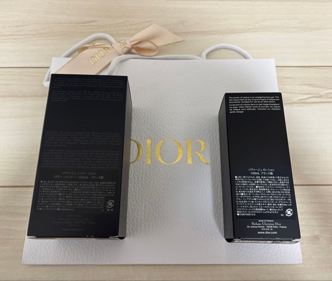 Dior Sauvage ローション シャワージェル セット　ソヴァージュ