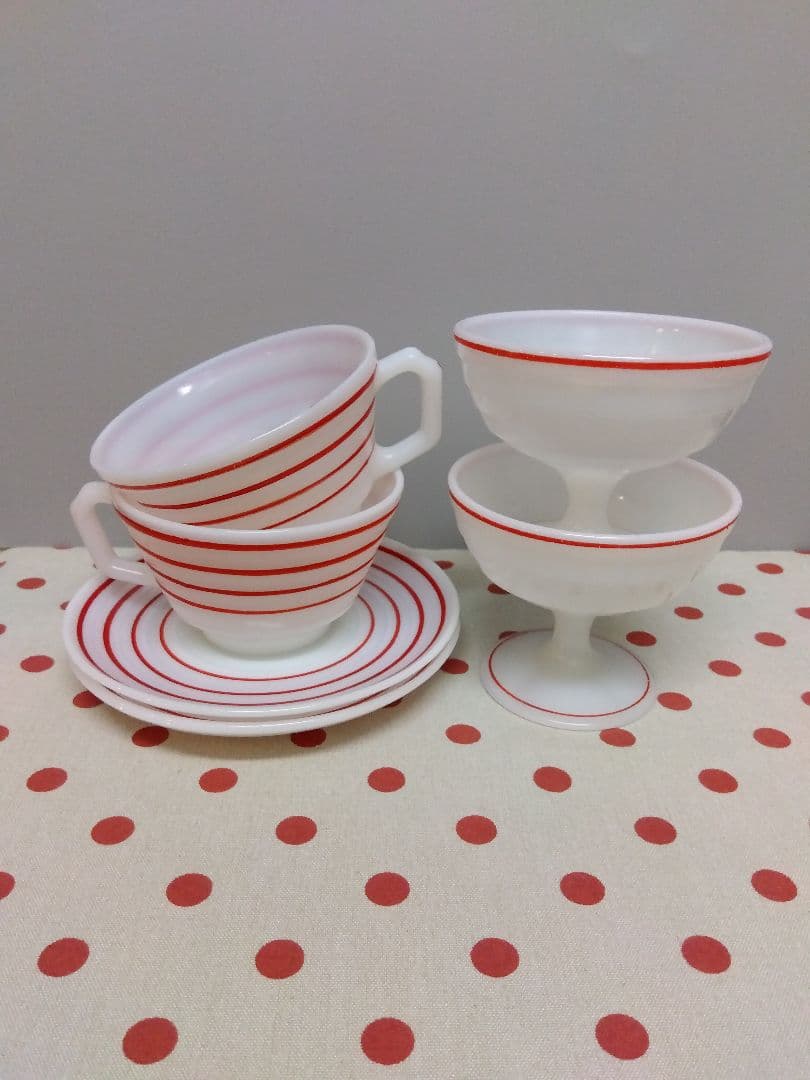 最終価格！カップ＆ソーサー✕シャーベットグラス ヘーゼルアトラス ペアセット