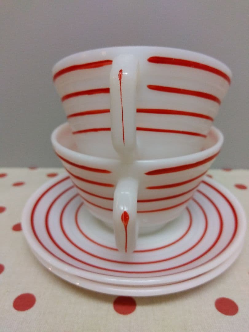 最終価格！カップ＆ソーサー✕シャーベットグラス ヘーゼルアトラス ペアセット