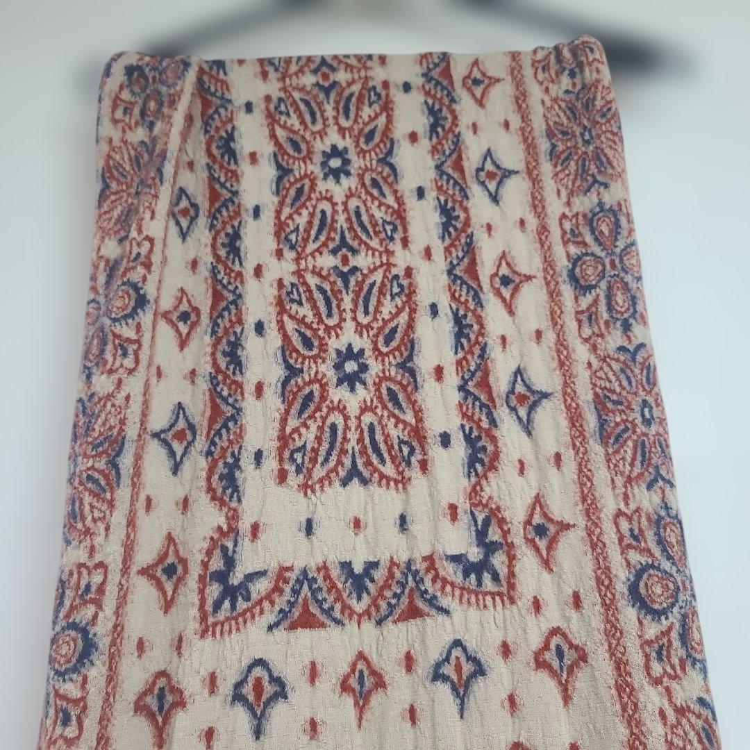 KAPITAL kapitalキャピタル縮絨ウール大盤マフラー 美 2㍍10cm