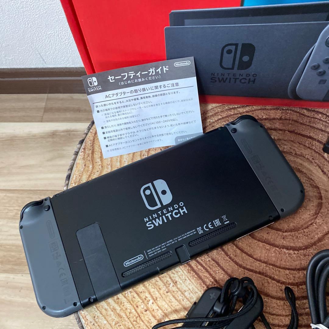 Nintendo Switch ニンテンドースイッチ本体　グレー ②