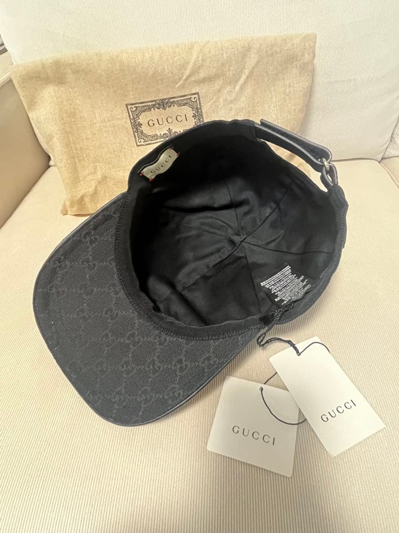 【新品未使用】GUCCI ベースボールキャップ Lサイズ