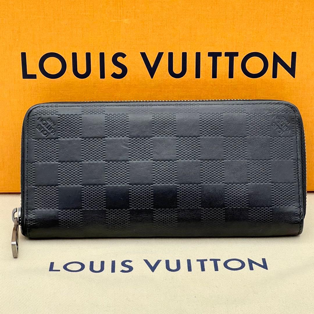 ★極美品★　ルイヴィトン　ダミエアンフィニ　ジッピーウォレット　ヴェルティカル