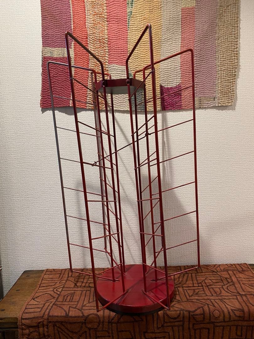 什器　回転ラック1台 古道具