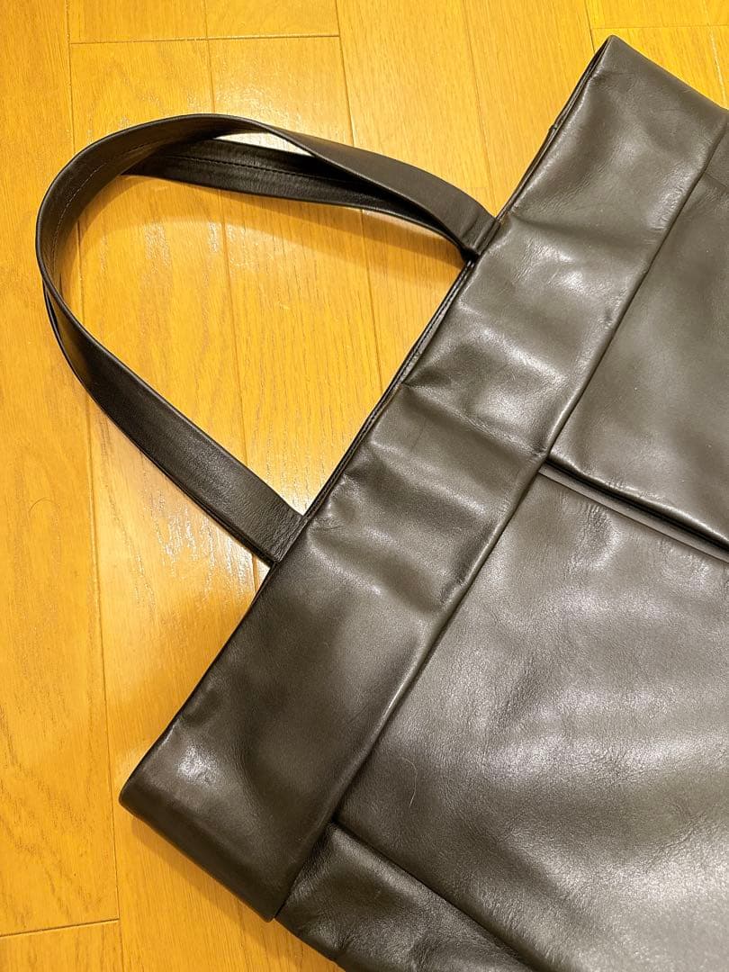 HYKE × CHACOLI レザー トートバッグ