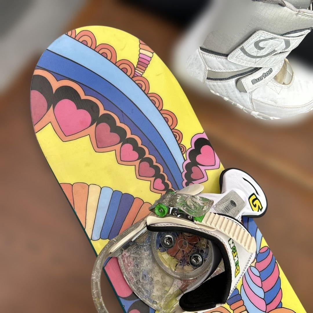 Burton スノーボード ビンディング、ブーツ、スキーバッグ 4点セット