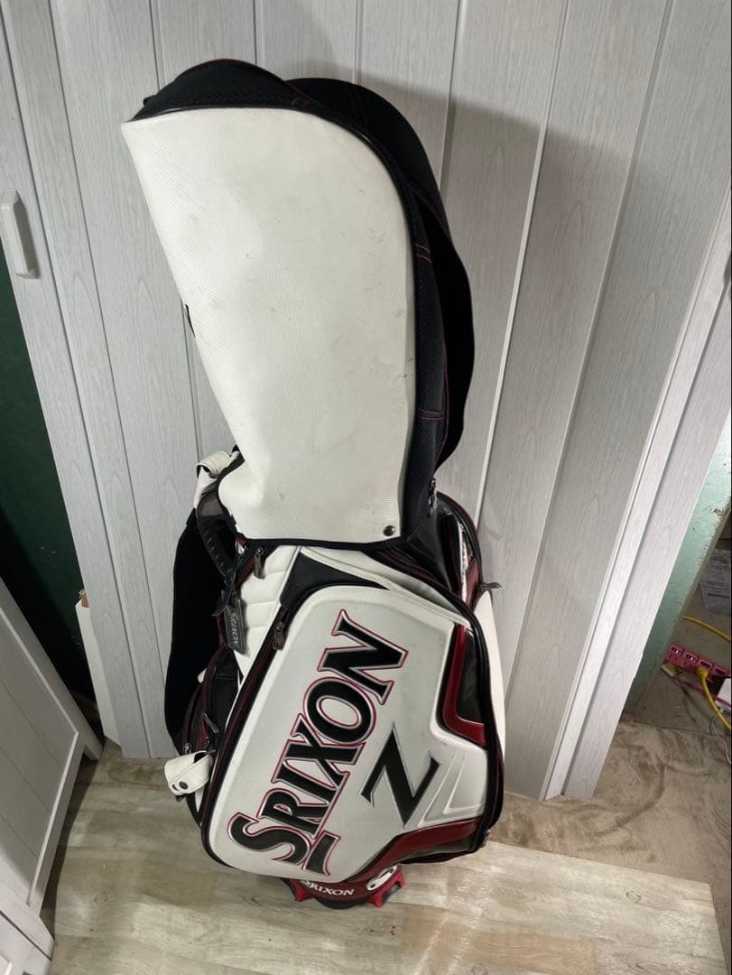 Srixon Z フルキャディバッグ ホワイト・レッド・ブラック