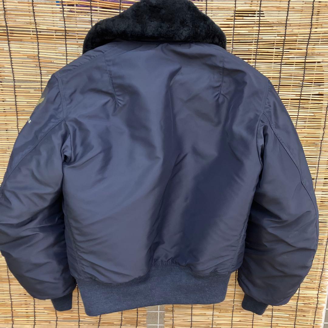 B-15C フライトジャケット ネイビー サイズ38