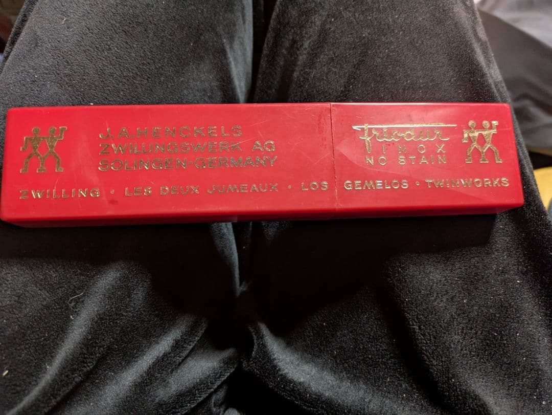 田*夫様 J.A. Henckels Solingen メンズ剃刀